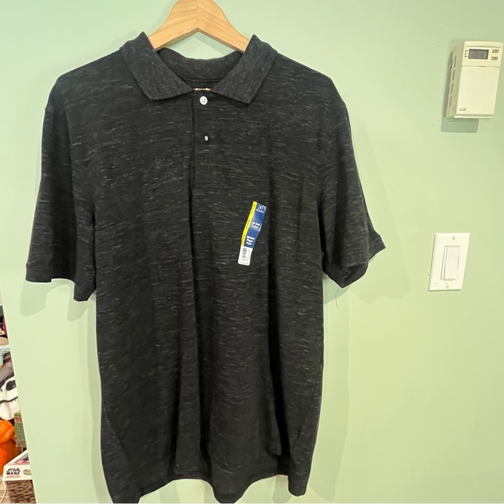 6/$20 George Black Polo Shirt